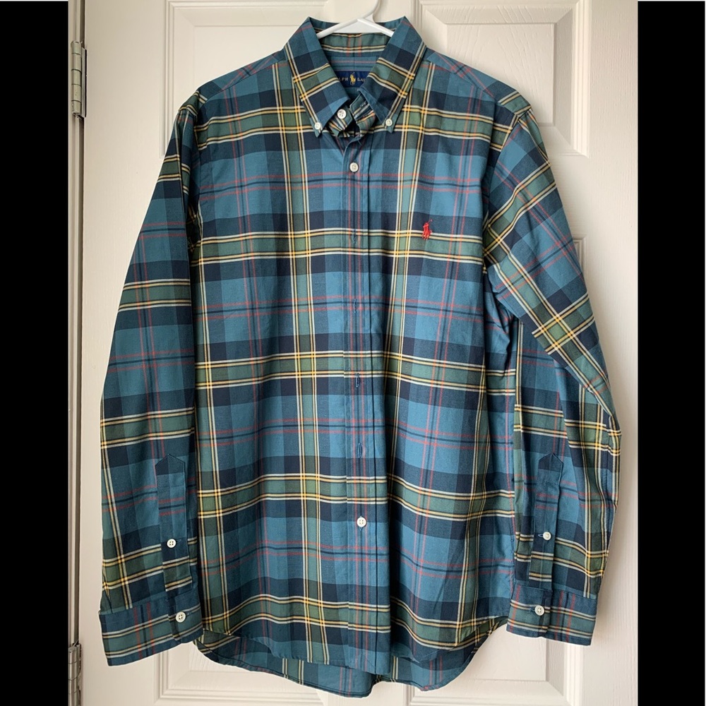 RL Polo plaid button up